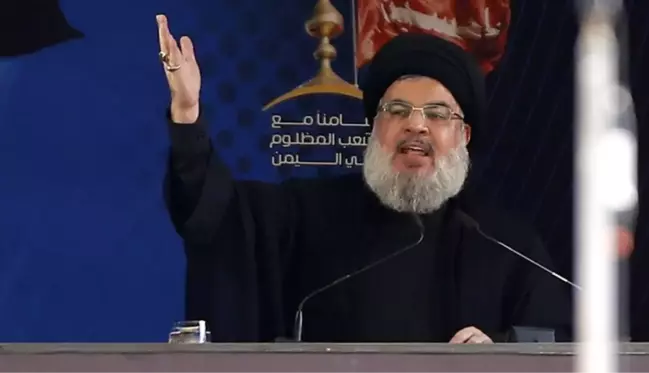 Hizbullah lideri Nasrallah'tan 