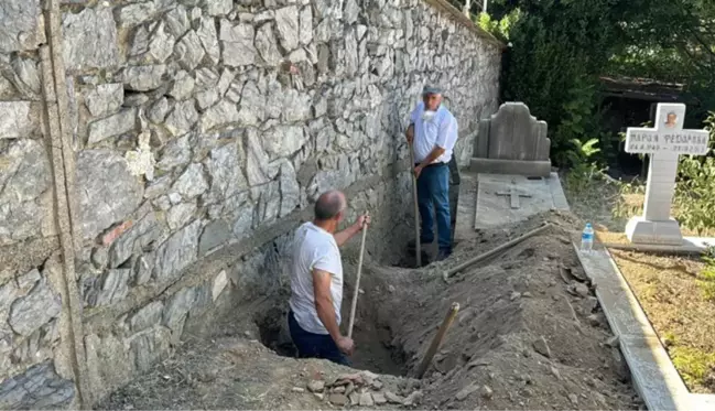 İstanbul'un göbeğindeki Rum Ortodoks Mezarlığı'na dadandılar! Evlerinden çıkanlar olayın sebebini ortaya koydu