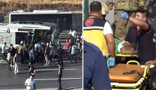 İstanbul'da metrobüs kazası! 1 kişi hayatını kaybetti, 50 yaralı var