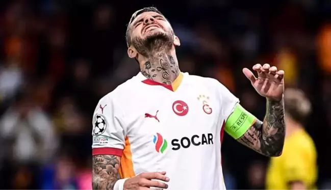 Galatasaray'a Icardi şoku! Sahayı takım arkadaşlarının omzunda terk etti