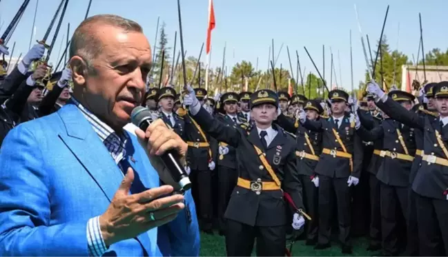 Cumhurbaşkanı Erdoğan'dan teğmenlerin kılıçlı ant içme törenine ilk yorum