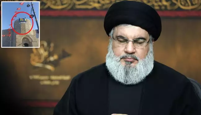 Nasrallah posteri, bir şehrimizi karıştırdı! Yazdıkları yazı da bir o kadar ilginç