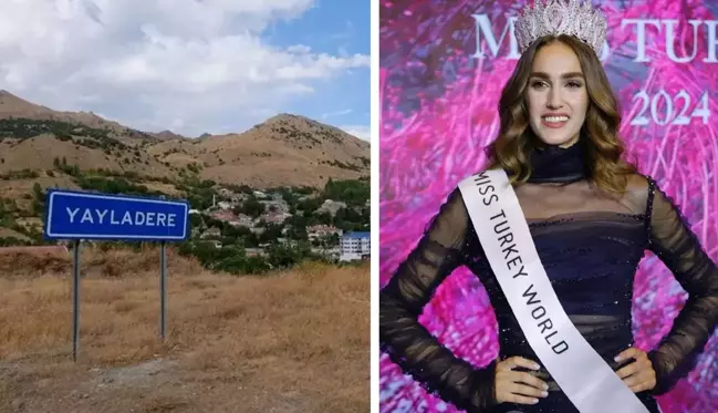 Miss Turkey birincisi İdil Bilgen, Amerika'ya gitmiş