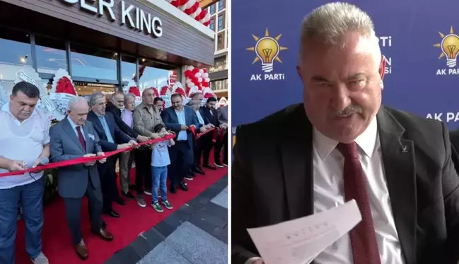 AK Partili başkan, Burger King açılışını Erdoğan'la özdeşleşen şiirle savundu