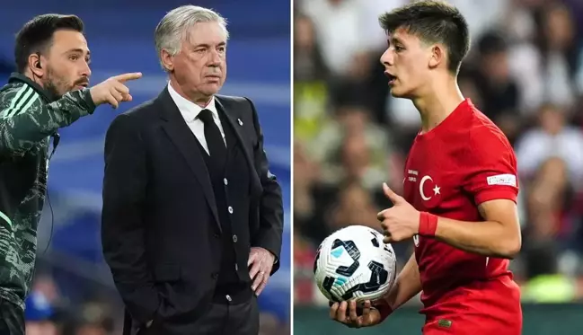 Arda Güler, Carlo Ancelotti ve yardımcısı olan oğlunu birbirine düşürdü