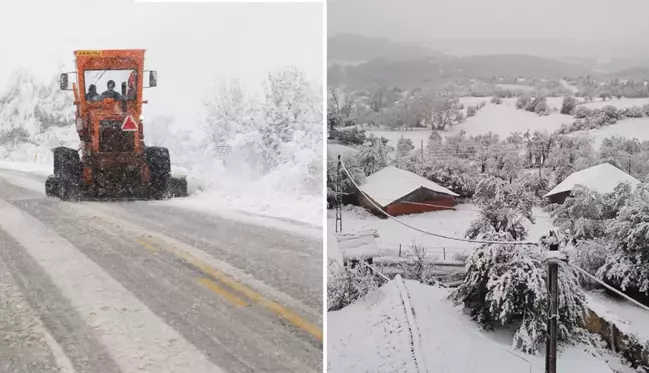 Sıcaklıklar dibe vurdu, birçok kent beyaza büründü