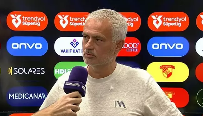 Samsun'da 2 puan bırakan Mourinho suçu hakeme attı