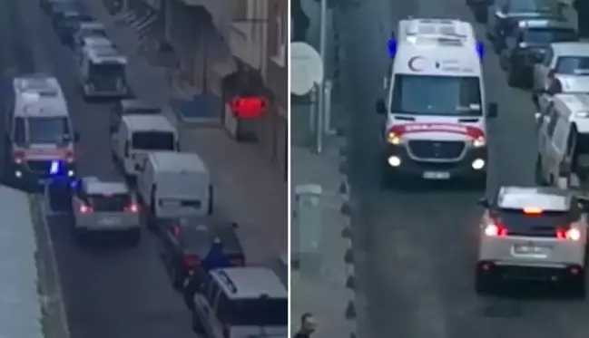 Küçükçekmece'de yol verilmeyen ambulansın ruhsatsız olduğu ortaya çıktı