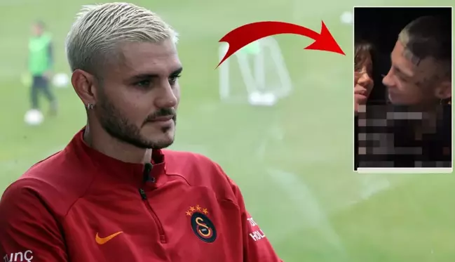 Canlı yayında aldatıldığını gören Icardi harekete geçti