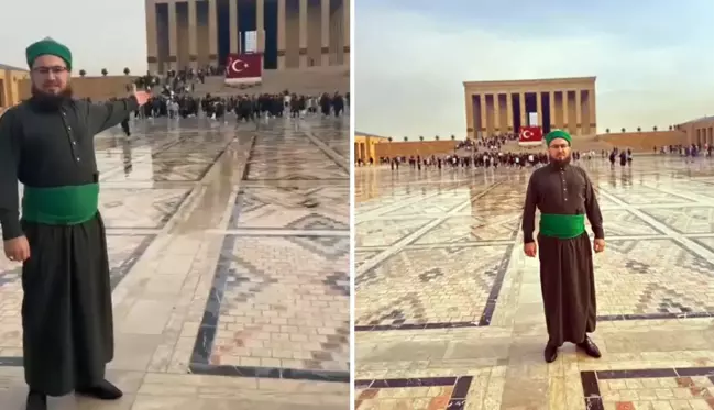 Anıtkabir paylaşımıyla bütün ön yargıları yerle bir etti