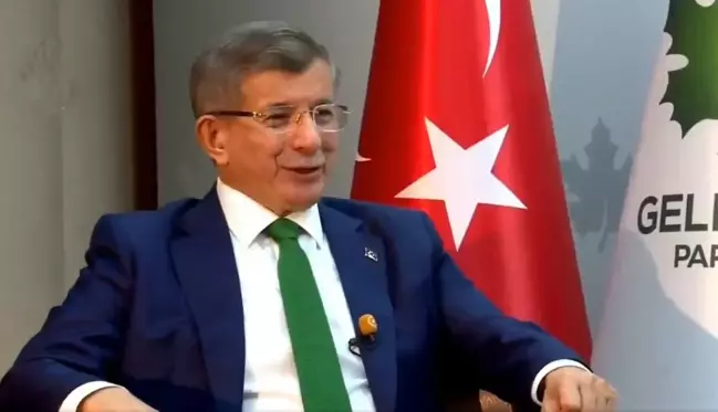 Gelecek Partisi lideri Davutoğlu'ndan skandal 