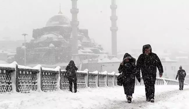 İstanbul'da kar yağışı için tarih verildi