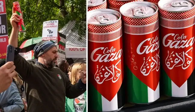 Filistin'e destek için Cola Gaza'yı çıkardı