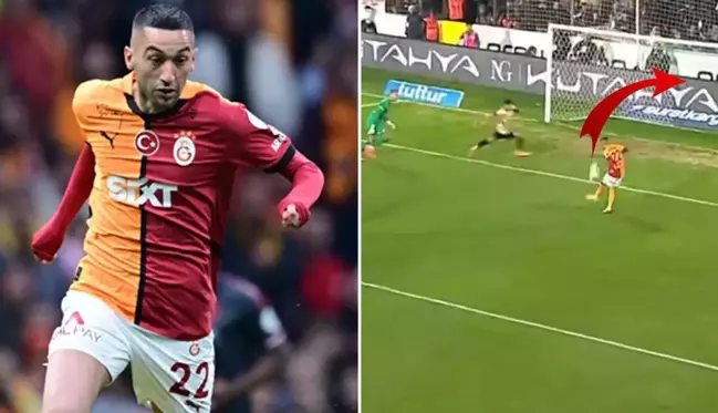 Hakim Ziyech, kaçırdığı golle Avrupa'da manşet oldu