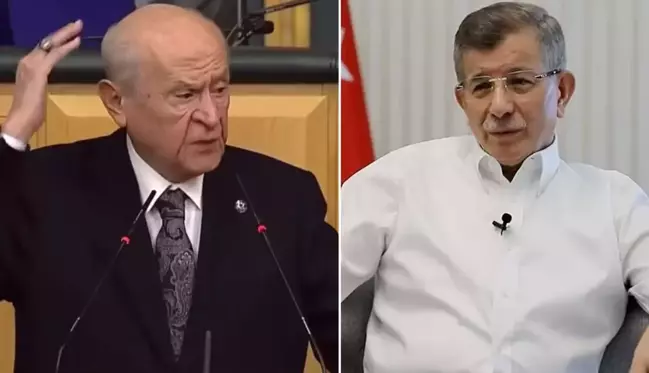 Bahçeli'den Davutoğlu'nun 