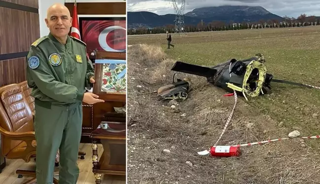 Isparta'da askeri helikopter düştü! 1'i tuğgeneral 6 askerimiz şehit