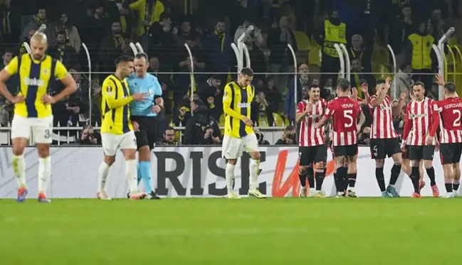 Fenerbahçe, Athletic Bilbao'ya Kadıköy'de 2-0 mağlup oldu