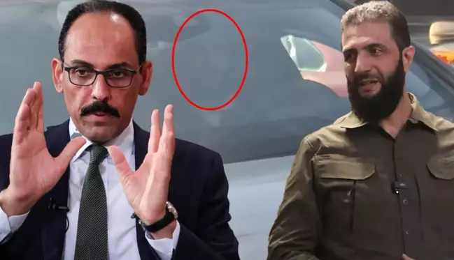 İbrahim Kalın'ı Şam'da gezdiren otomobilin şoförlüğünü HTŞ lideri yaptı