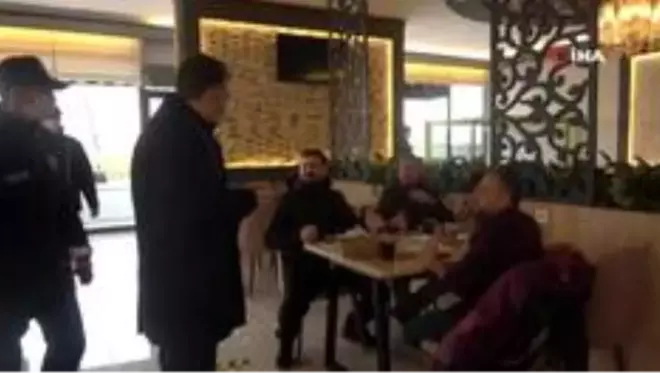 Arnavutköy Kaymakamı Odabaş'tan korona virüs denetimi