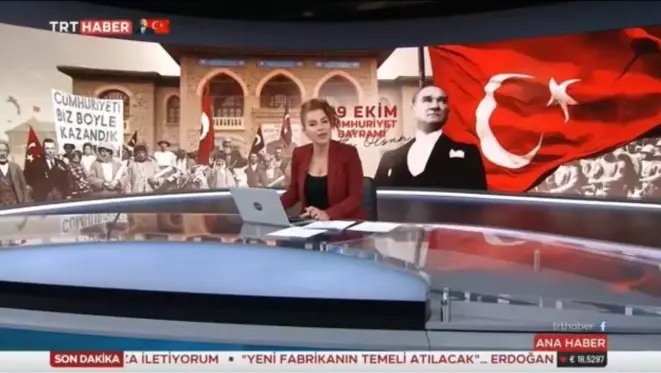 Deniz Demir ne dedi? (VİDEO) TRT spikeri Deniz Demir 29 Ekim sözleri!