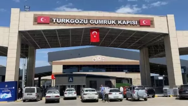 MODERNİZE EDİLEN TÜRKGÖZÜ GÜMRÜK KAPISI, BAKAN BOLAT'IN KATILDIĞI TÖRENLE AÇILDI