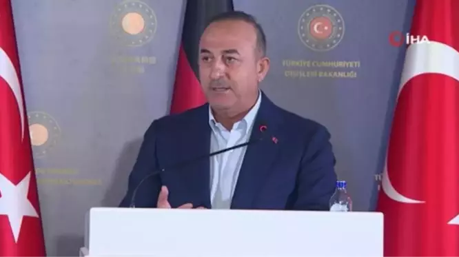 Almanya Dışişleri Bakanı Maas, Dışişleri Bakanı Çavuşoğlu ile ortak basın toplantısında konuştu Açıklaması