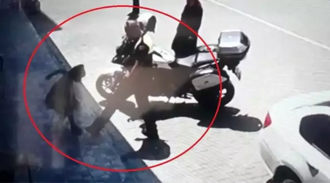 Polisin ayağına basan minik Irmak konuştu