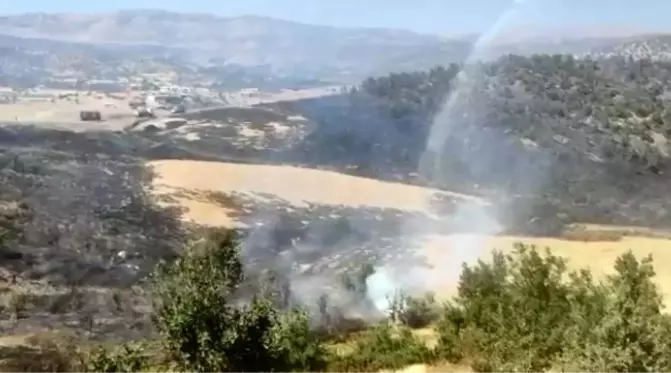 Bitlis haber... Hizan'da örtü yangını