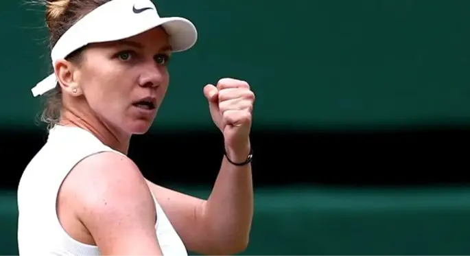 Simona Halep Wimbledon'da ilk kez finale çıktı