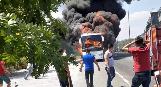 2 çocuk, 5 kişinin yanarak can verdiği otobüsten yara almadan kurtuldu