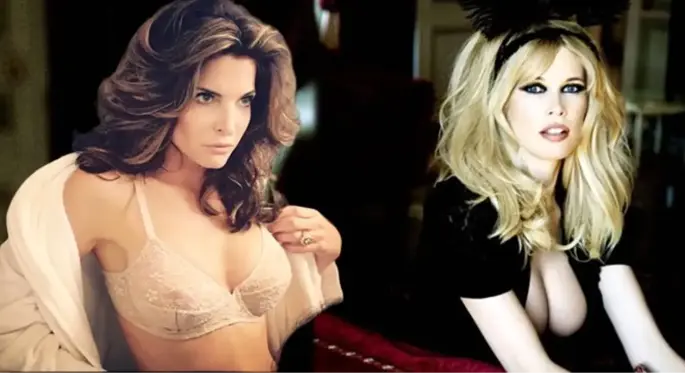 90'lı yılların süper modelleri Claudia Schiffer ve Stephanie Seymour çıplak poz verdi