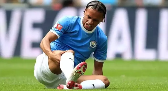 Manchester City'de Leroy Sane en az 6 ay yok