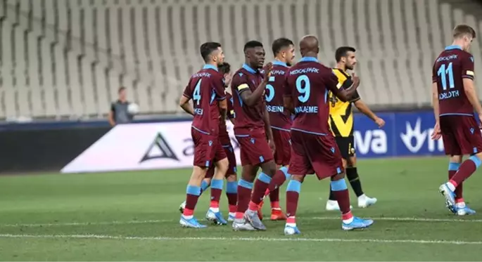 Trabzonspor, AEK'i 3-1 mağlup etti