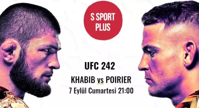 Khabib Nurmagomedov - Dustin Poirier UFC maçı canlı izle (S Sport Plus canlı yayın)