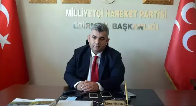 MHP Edirne İl Başkanı istifa etti