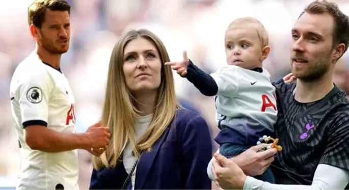 Tottenhamlı Eriksen, eşi ile takım arkadaşı Verthongen'in ilişki yaşadığı iddialarını yalanladı