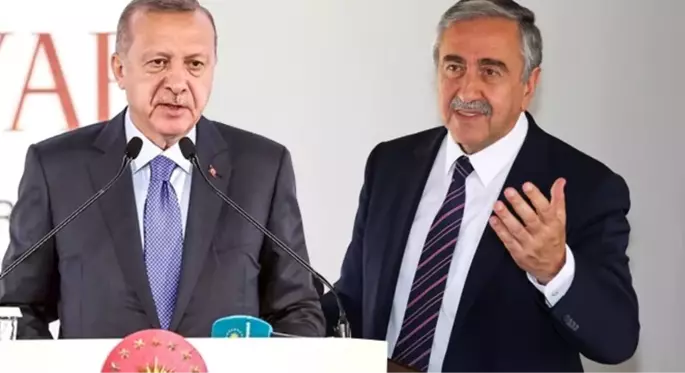 Mustafa Akıncı, Cumhurbaşkanı Erdoğan'ın 