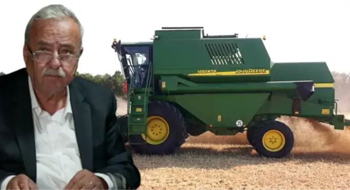 ABD'li John Deere'den biçerdöver alan Batmanlı çiftçinin hayatı perişan oldu!