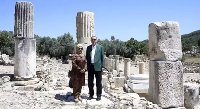 Cumhurbaşkanı Erdoğan'ın ziyaret ettiği antik kente ilgi arttı