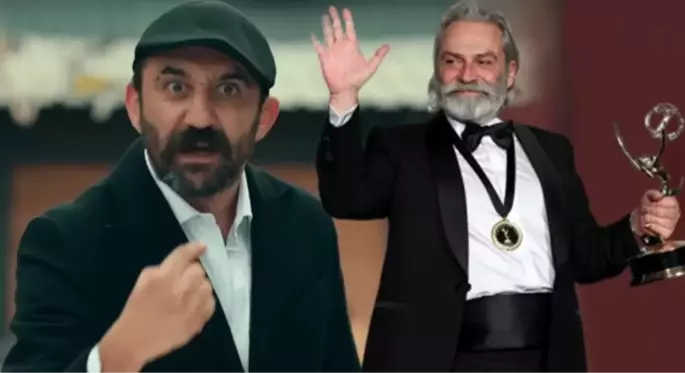 Çukur'un Haluk Bilginer'e Emmy selamı büyük alkış topladı