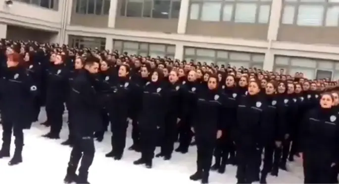 Emniyet, Polis Akademisi'ndeki intikam yemini görüntüsüyle ilgili açıklama yaptı