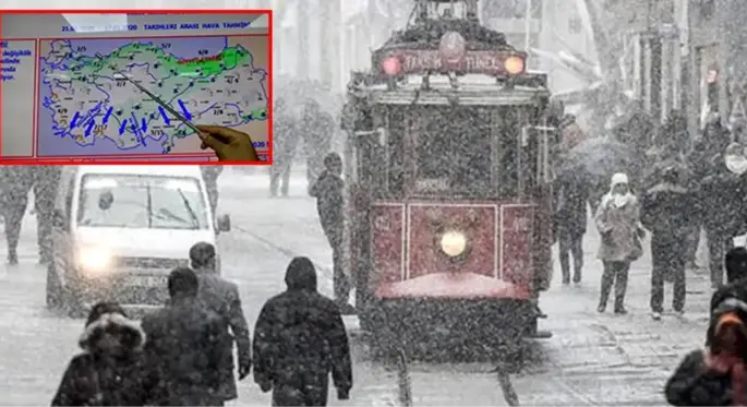 Meteoroloji'den İstanbul'a kar ve buzlanma uyarısı: Salı gününe dikkat