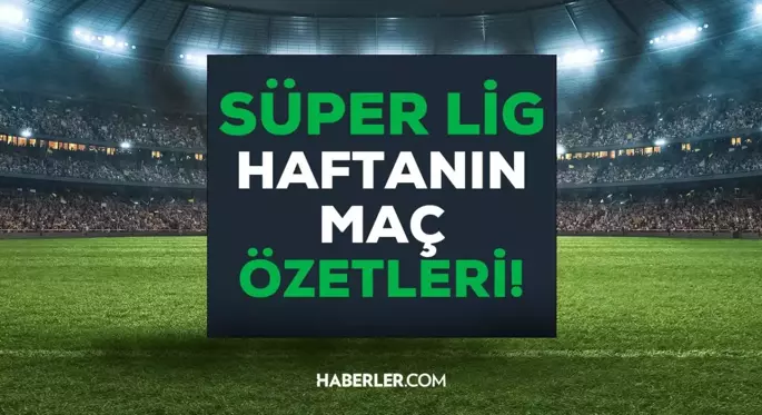 Süper Lig maç özetleri! Spor Toto Süper Lig 7. hafta maç özetleri! beIN SPORTS maç özetleri izle!