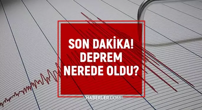 Sivas'ta deprem mi oldu? Sivas Gürün'de deprem mi oldu?