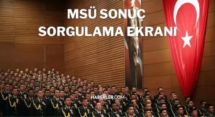 MSÜ tercih sonuçları açıklandı mı? MSÜ tercih sonuçlarına nasıl bakılır? MSÜ tercih sonuçları sorgulama ekranı 2023! MSÜ tercih sonuçları!