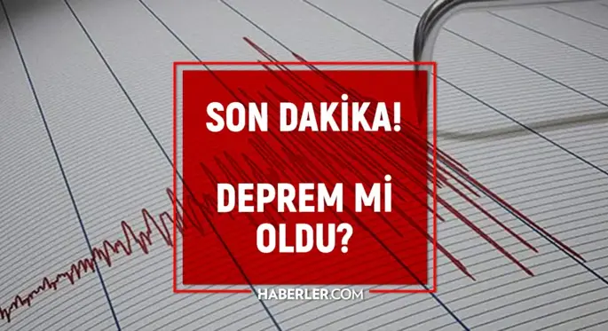 DEPREM Mİ OLDU? 3 Şubat deprem ne zaman, nerede oldu? Son depremler!