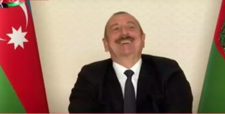 Aliyev'in Paşinyan'la dalga geçtiği video sosyal medyada paylaşım rekoru kırıyor