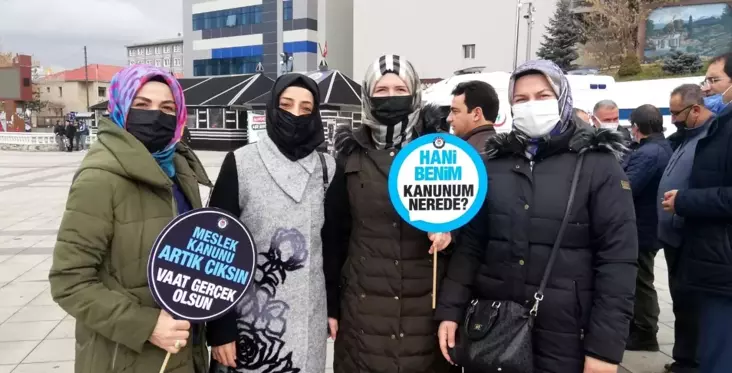 Öğretmenler 'Öğretmenlik Meslek Kanunu' için toplandı