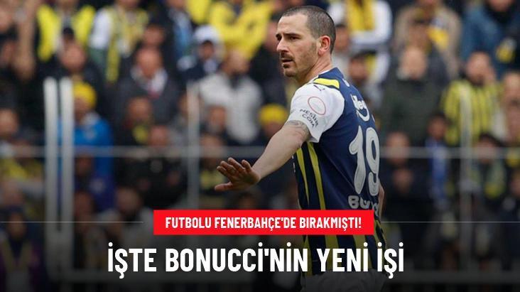 İşte Bonucci'nin yeni işi