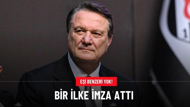 Bir ilke imza attı